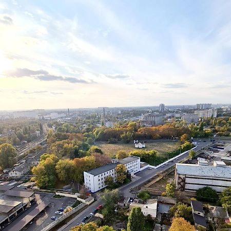 Cozy 449 Apartment With A Bedroom On The 22Nd Floor In The Center Одеса Екстер'єр фото