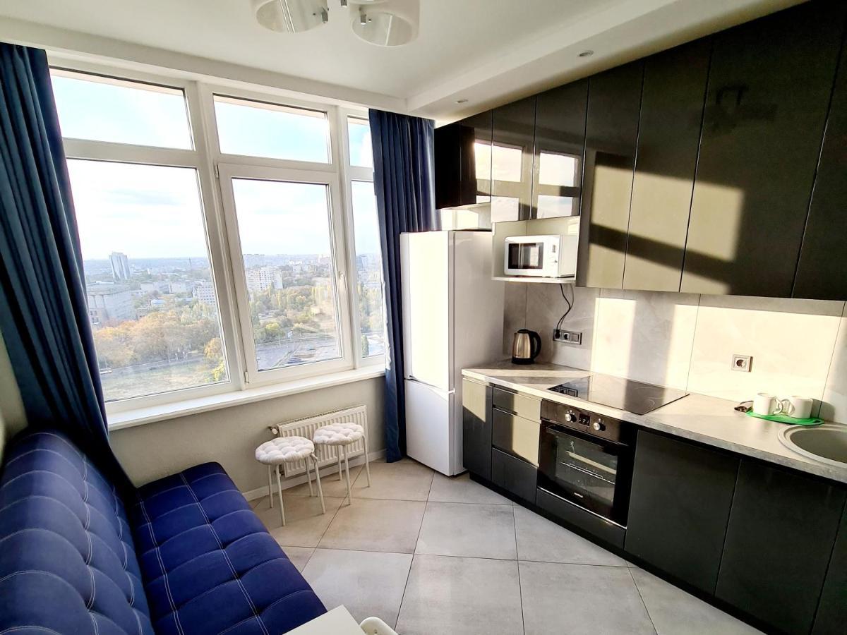 Cozy 449 Apartment With A Bedroom On The 22Nd Floor In The Center Одеса Екстер'єр фото